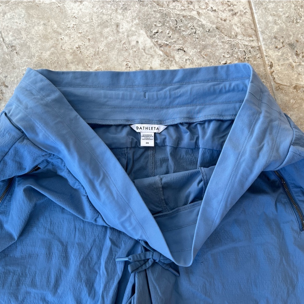Athleta Trekkie Mid Rise Legacy Jogger Pant in Shadow Blue, size 20 - Picture 9 of 9